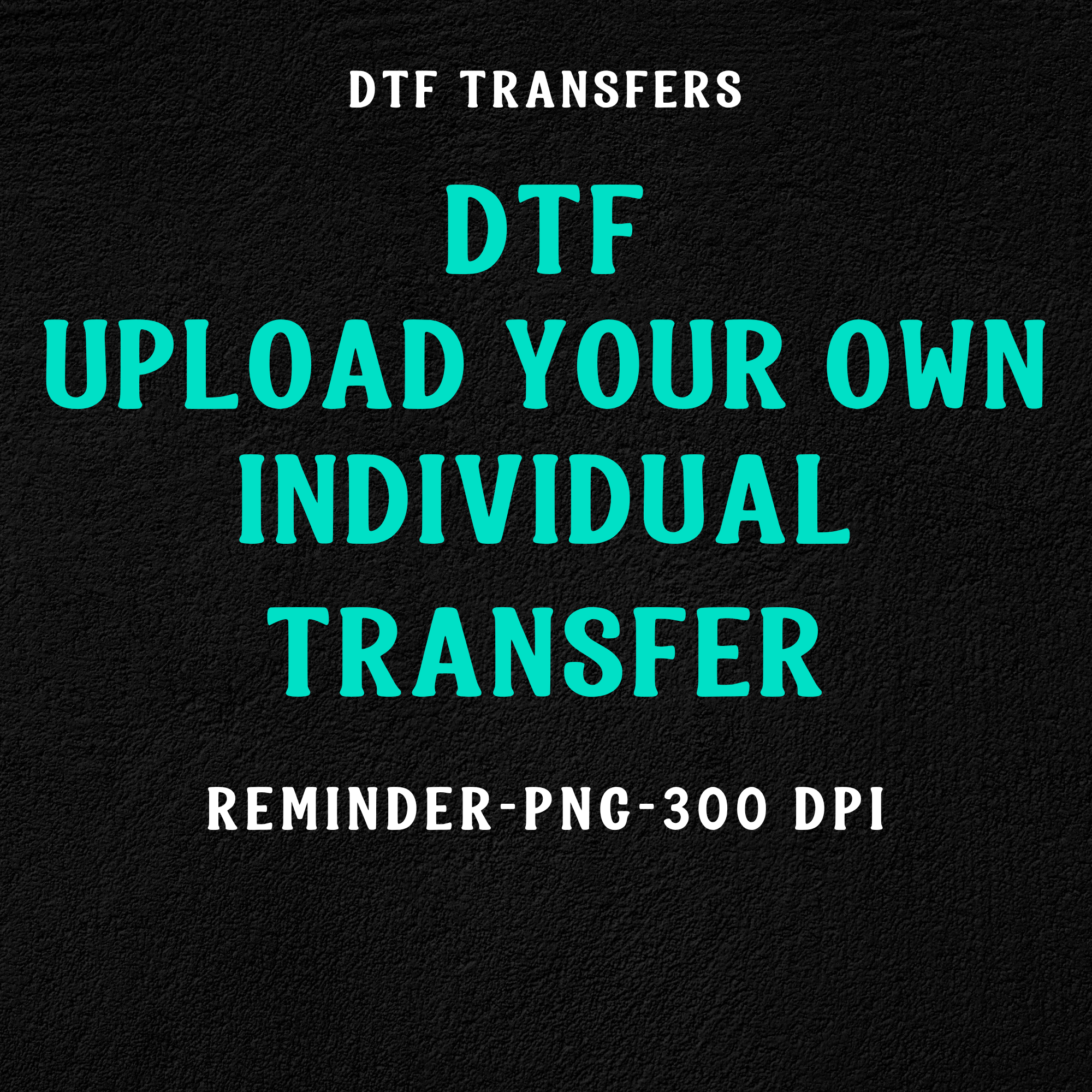 UPLOAD INDIVIDUAL TRANSFERS