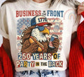 250 Years of Party in the Back Patriotic Eagle T-Shirt