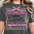 Complaints About Attitude