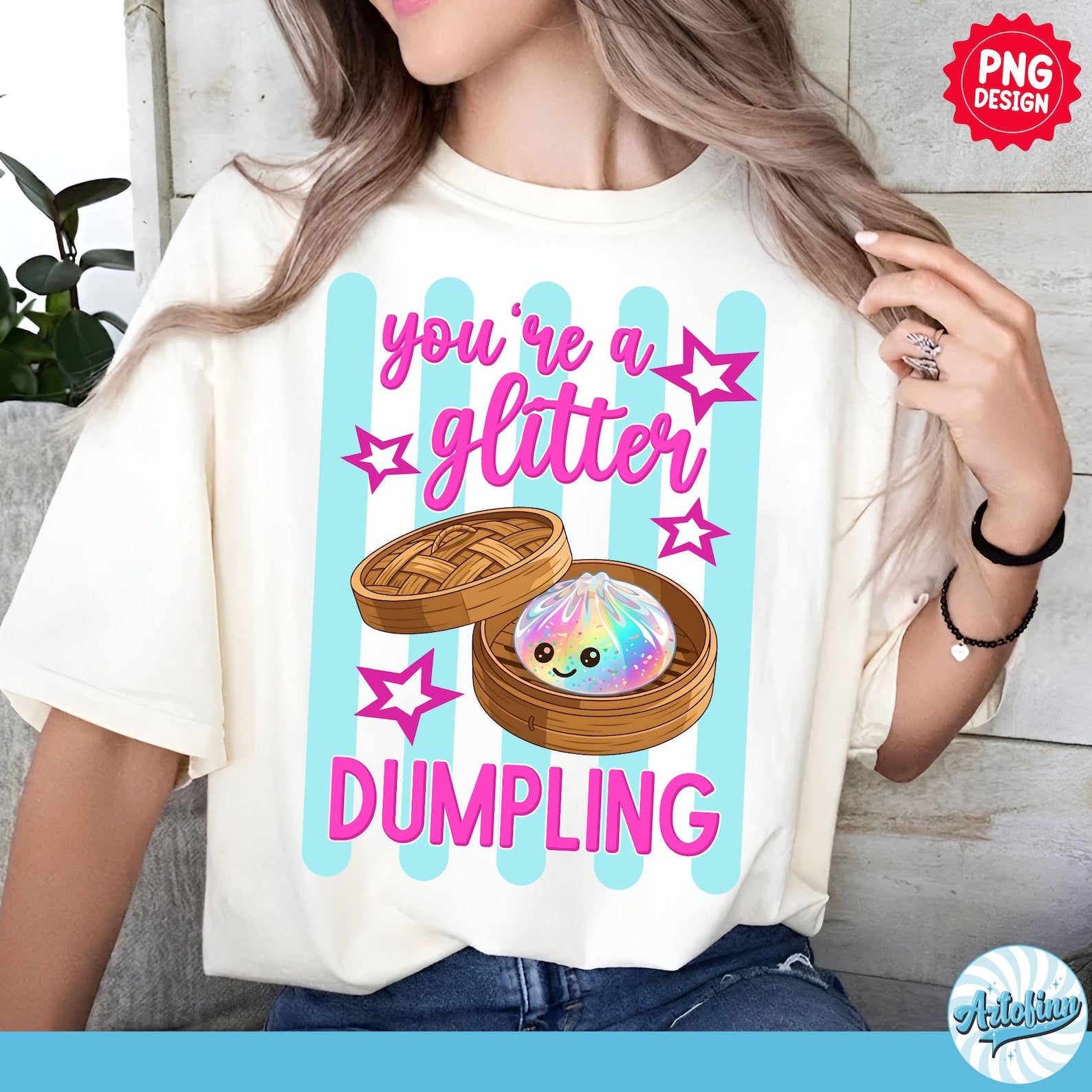 You're A Glitter Dumpling [Blue]