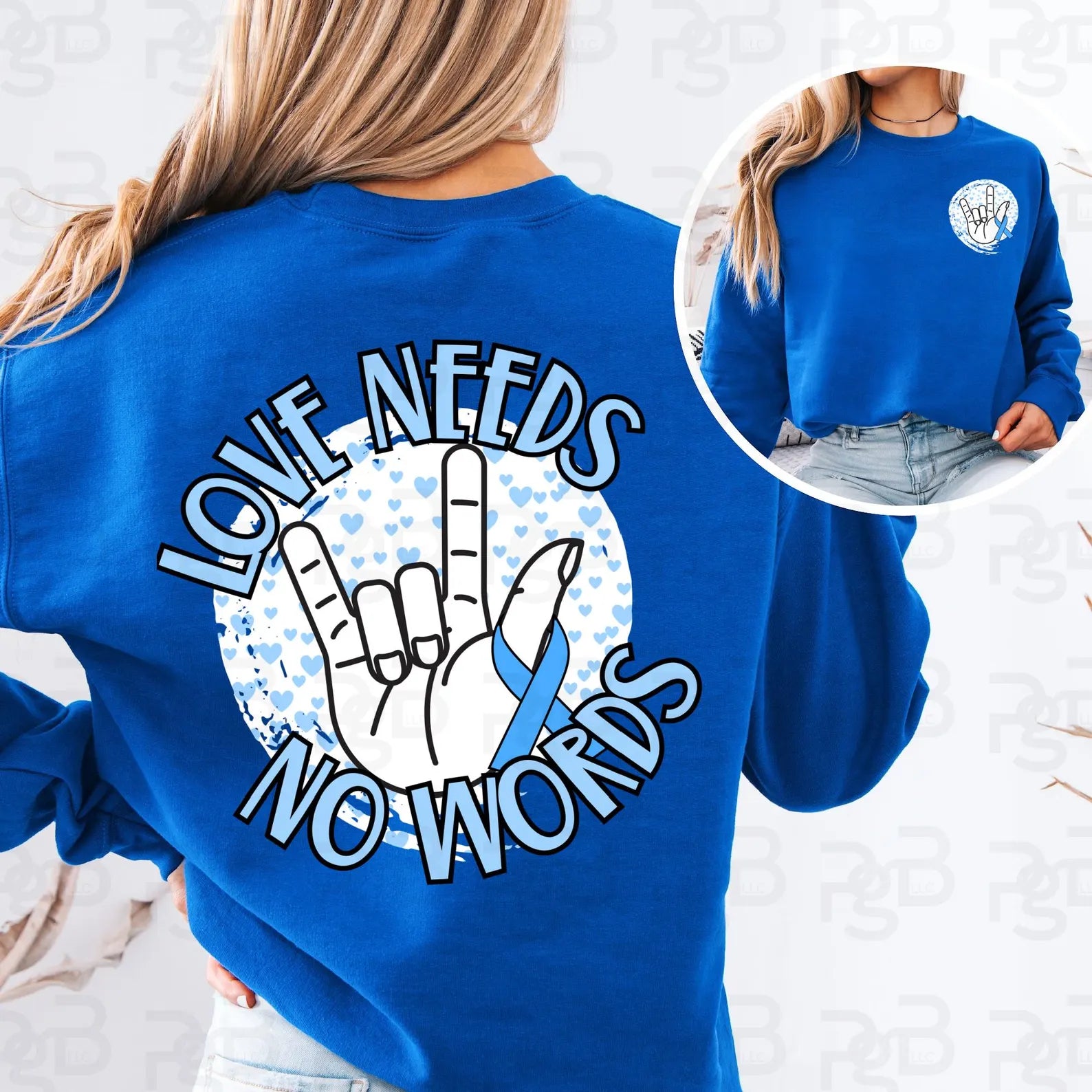 Love Needs No Words Autism Awareness