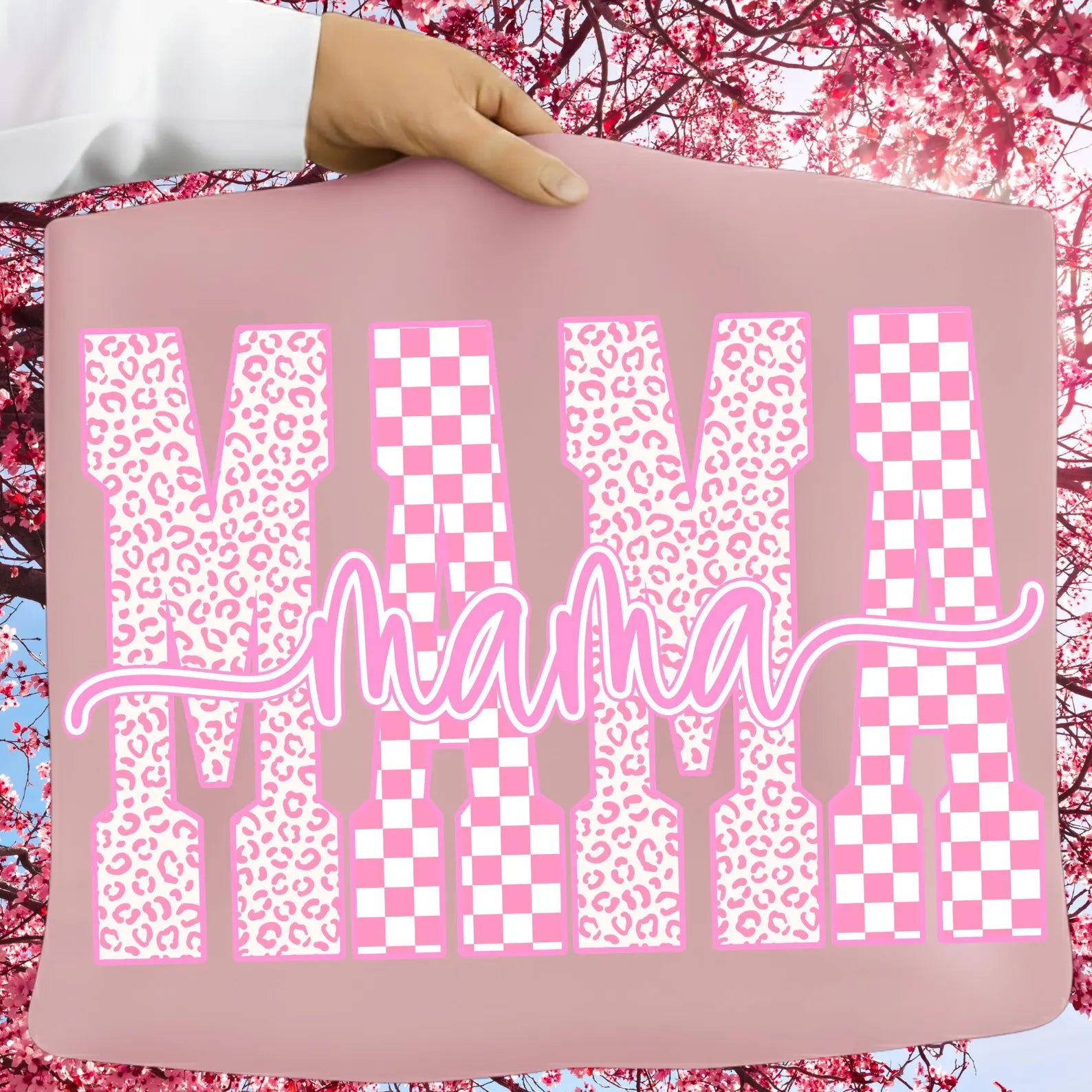Mama Leopard Checkered